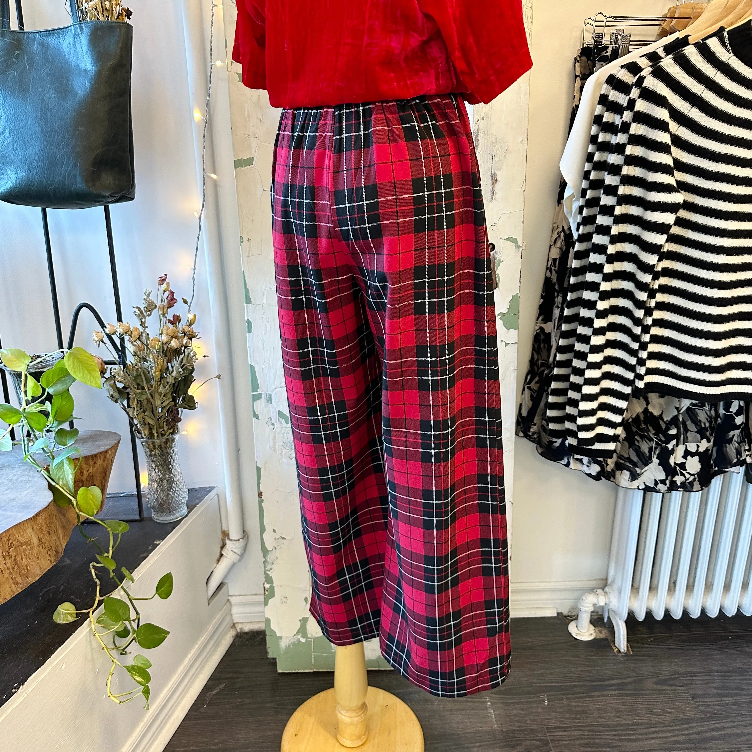 Allison Wonderland // Katherine Pant Red Plaid