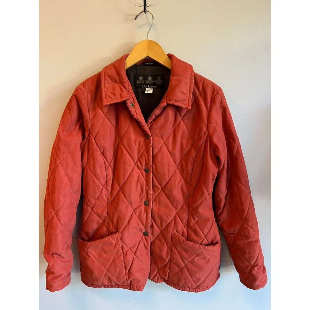 Barbour International Quilted Jacket - Size Small