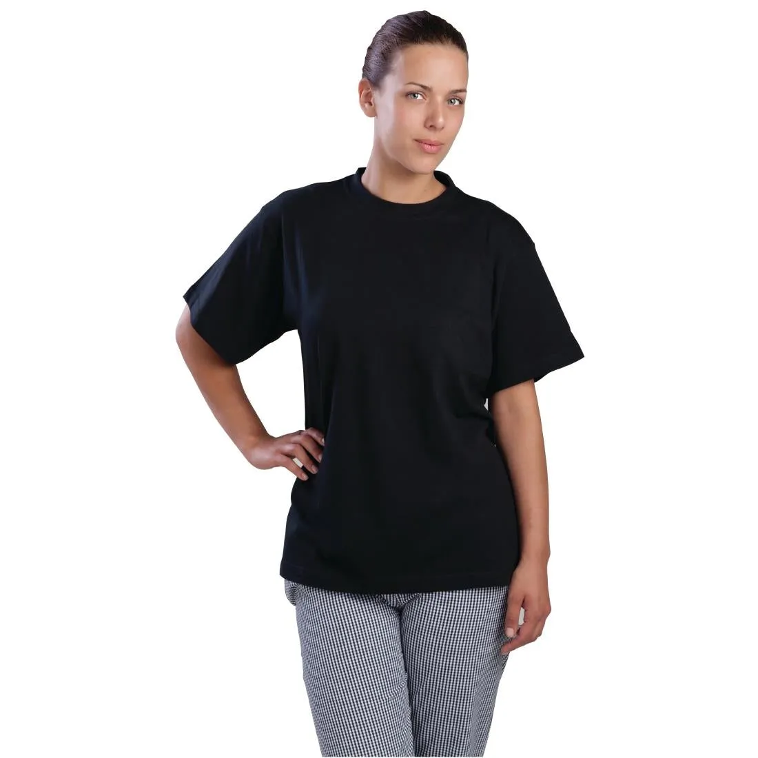 BB478-L Nisbets Essentials T-Shirts Black Large