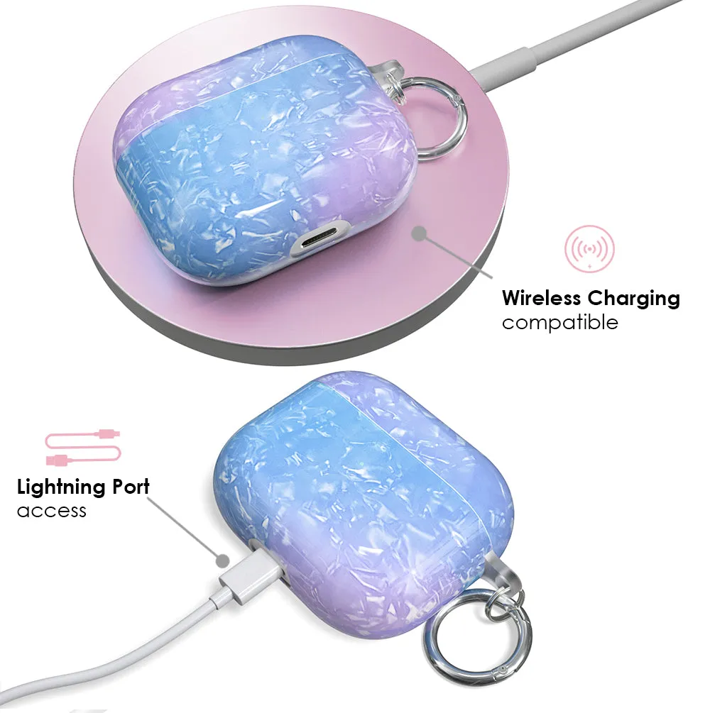 Blue Opal Quartz AirPod Case