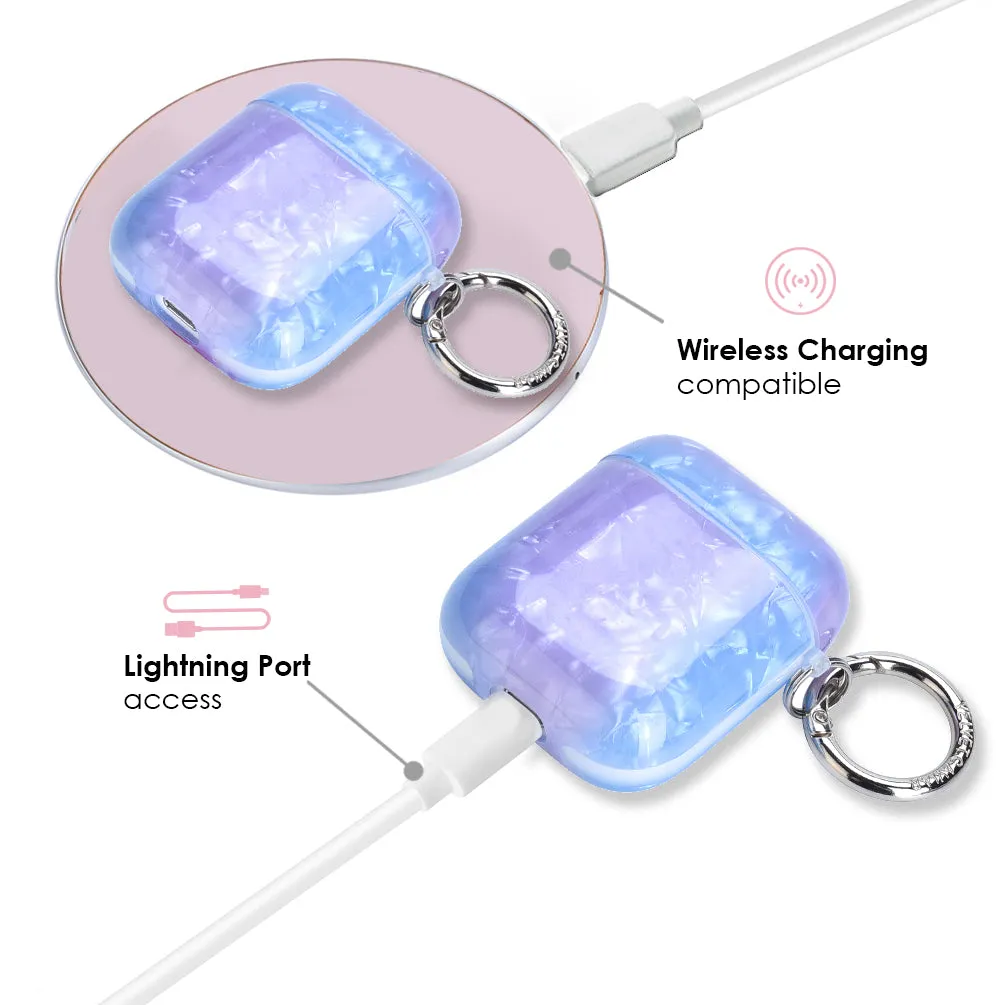 Blue Opal Quartz AirPod Case