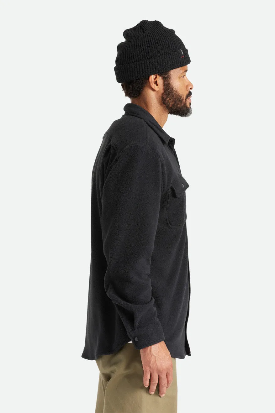 Bowery Arctic Stretch L/S Fleece - Black