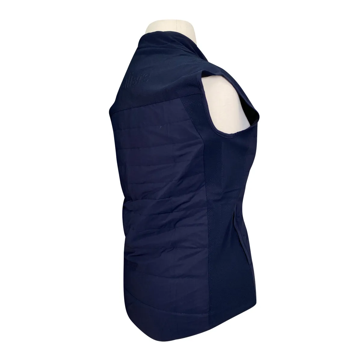 Cavalleria Toscana 'Degrade' Quilted Sleeveless Puffer in Navy - Unisex Large