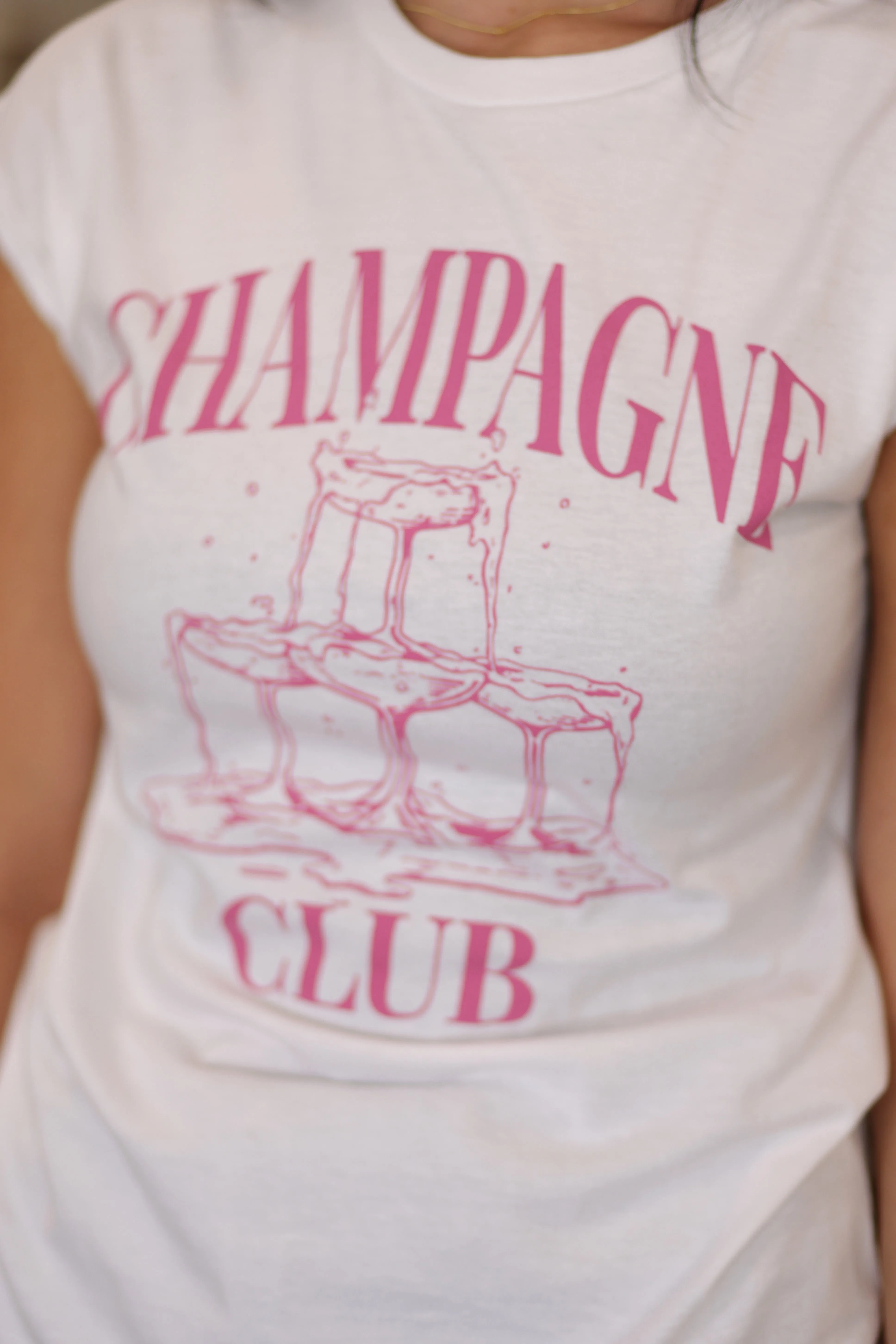 Champagne Club Graphic Tee