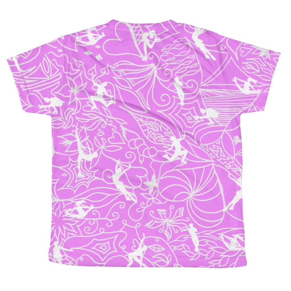 ColorFlow Classic Tee Lilac Pink (Youth)