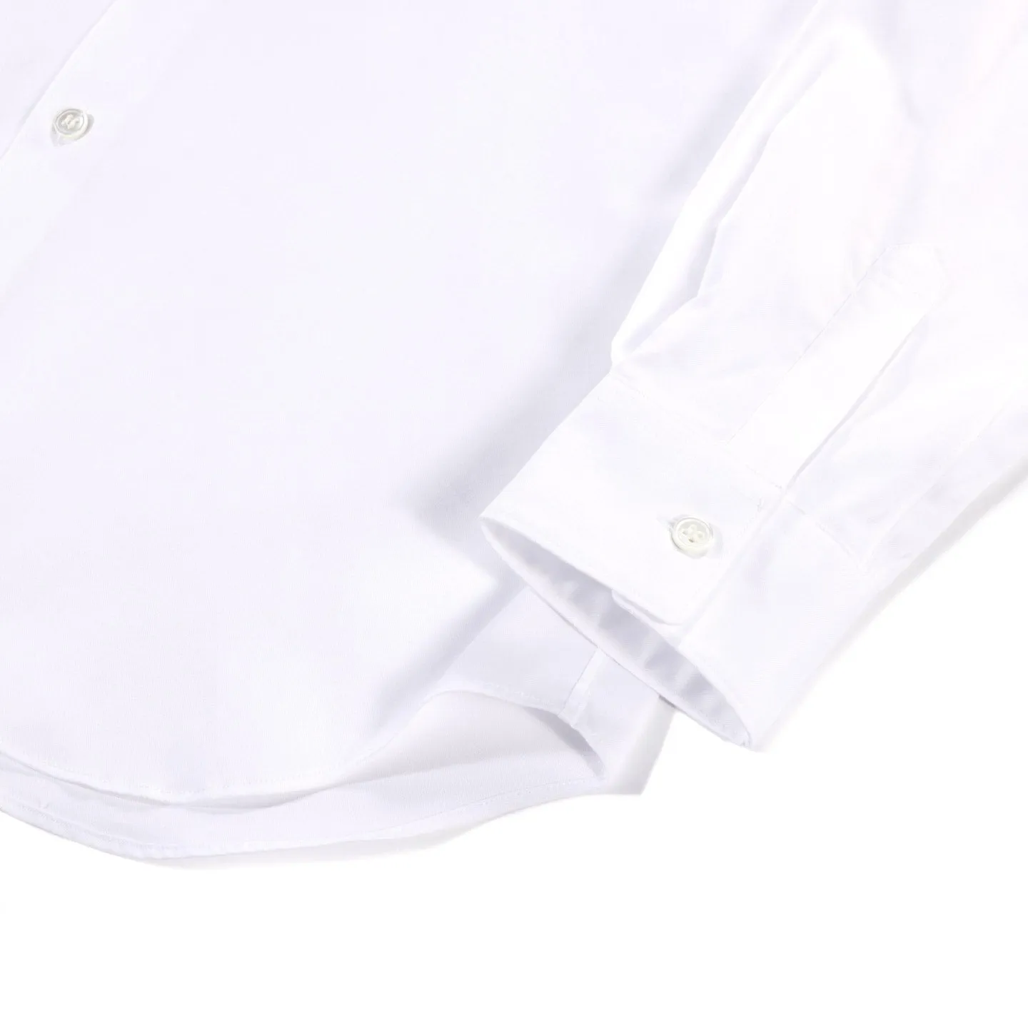 COMME DES GARCONS SHIRT FOREVER B023 NARROW CLASSIC OXFORD WHITE