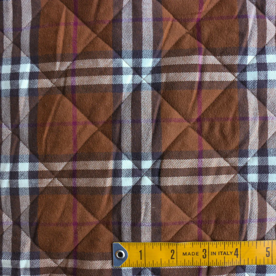 Courmayer Check - Quilted/Padded Cotton