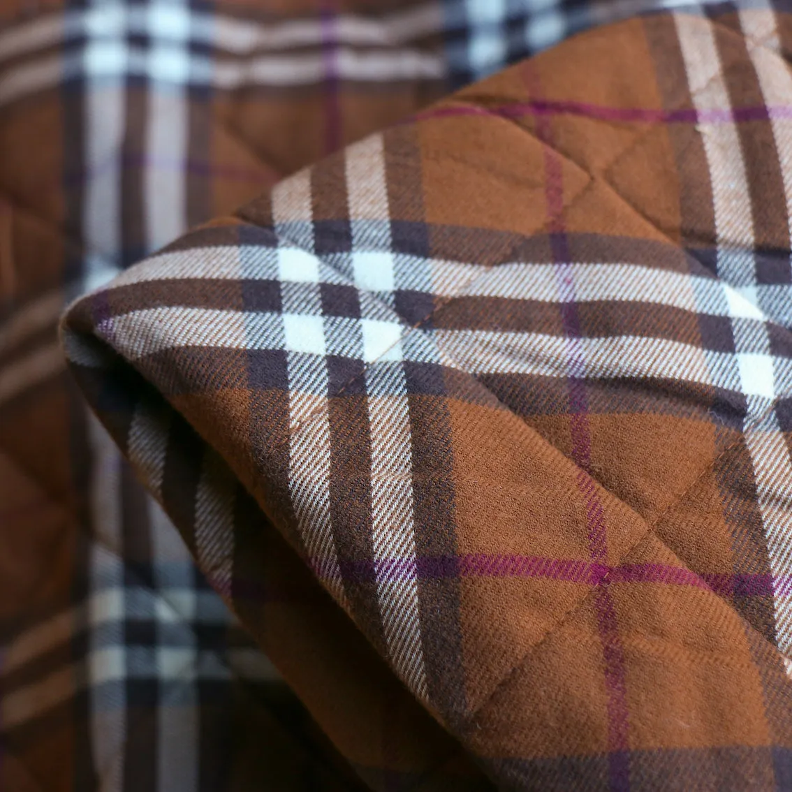 Courmayer Check - Quilted/Padded Cotton