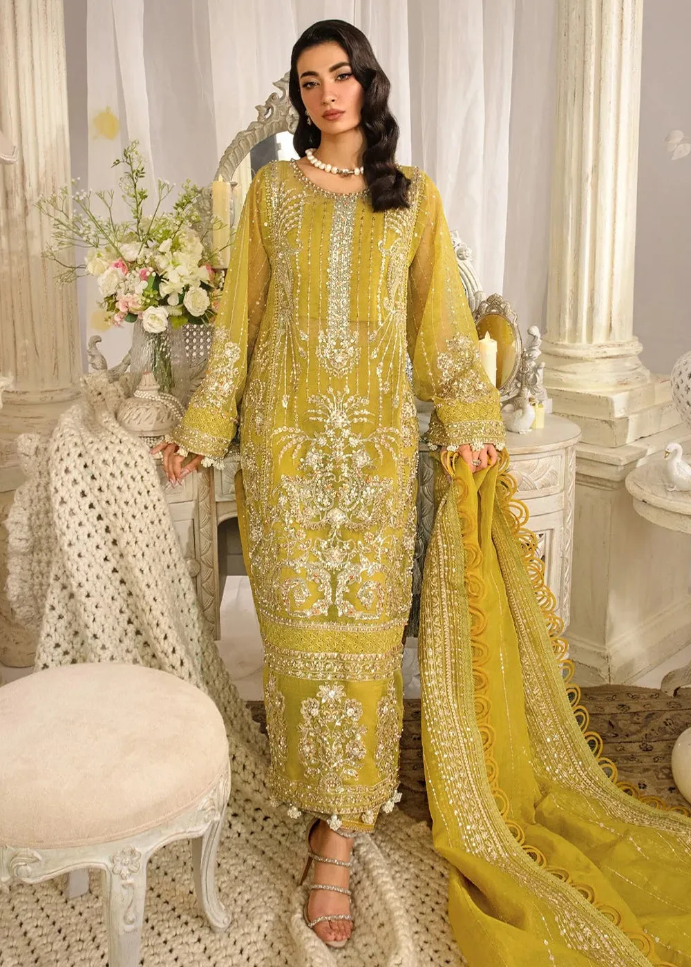 Evara Luxury Formals Collection '24 by Elaf Premium | EFE-03 SUNLIT