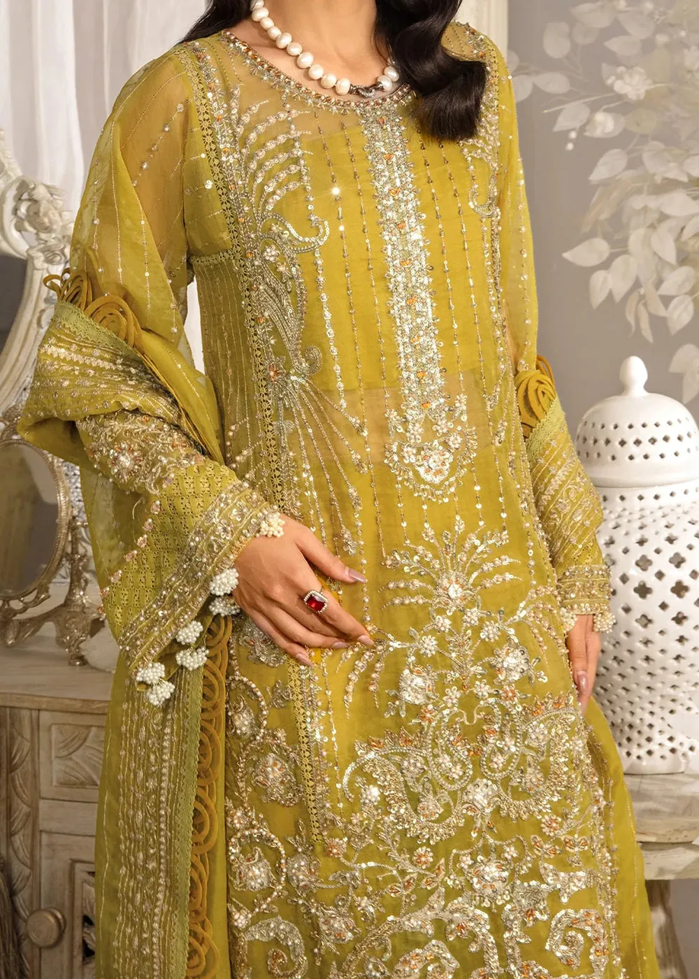 Evara Luxury Formals Collection '24 by Elaf Premium | EFE-03 SUNLIT