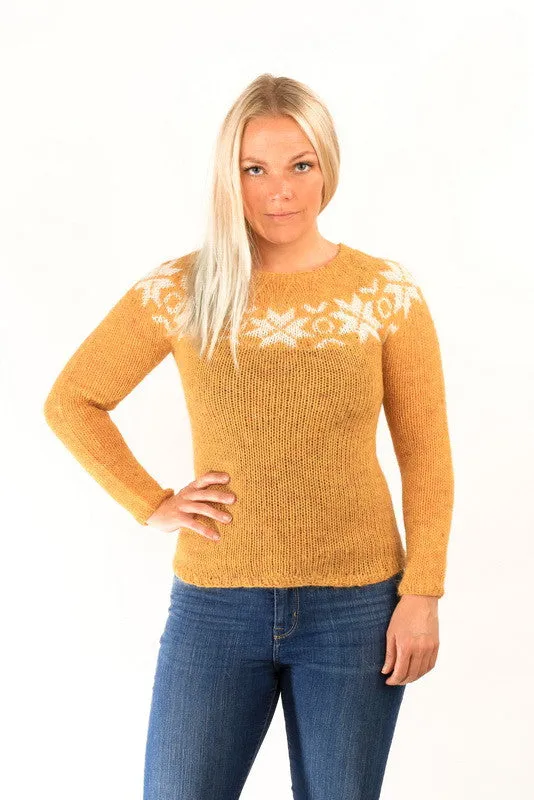 Eykt Wool Pullover Yellow