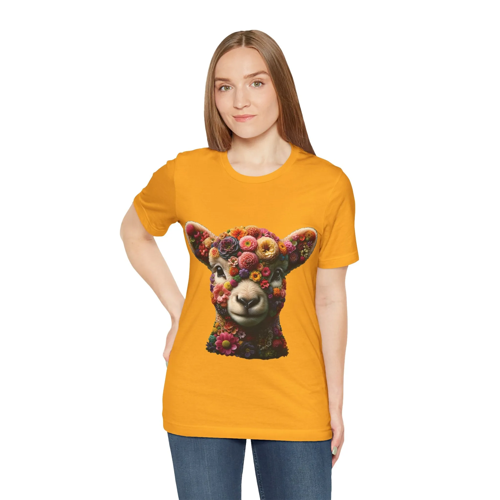 Floral Lamb T-shirt