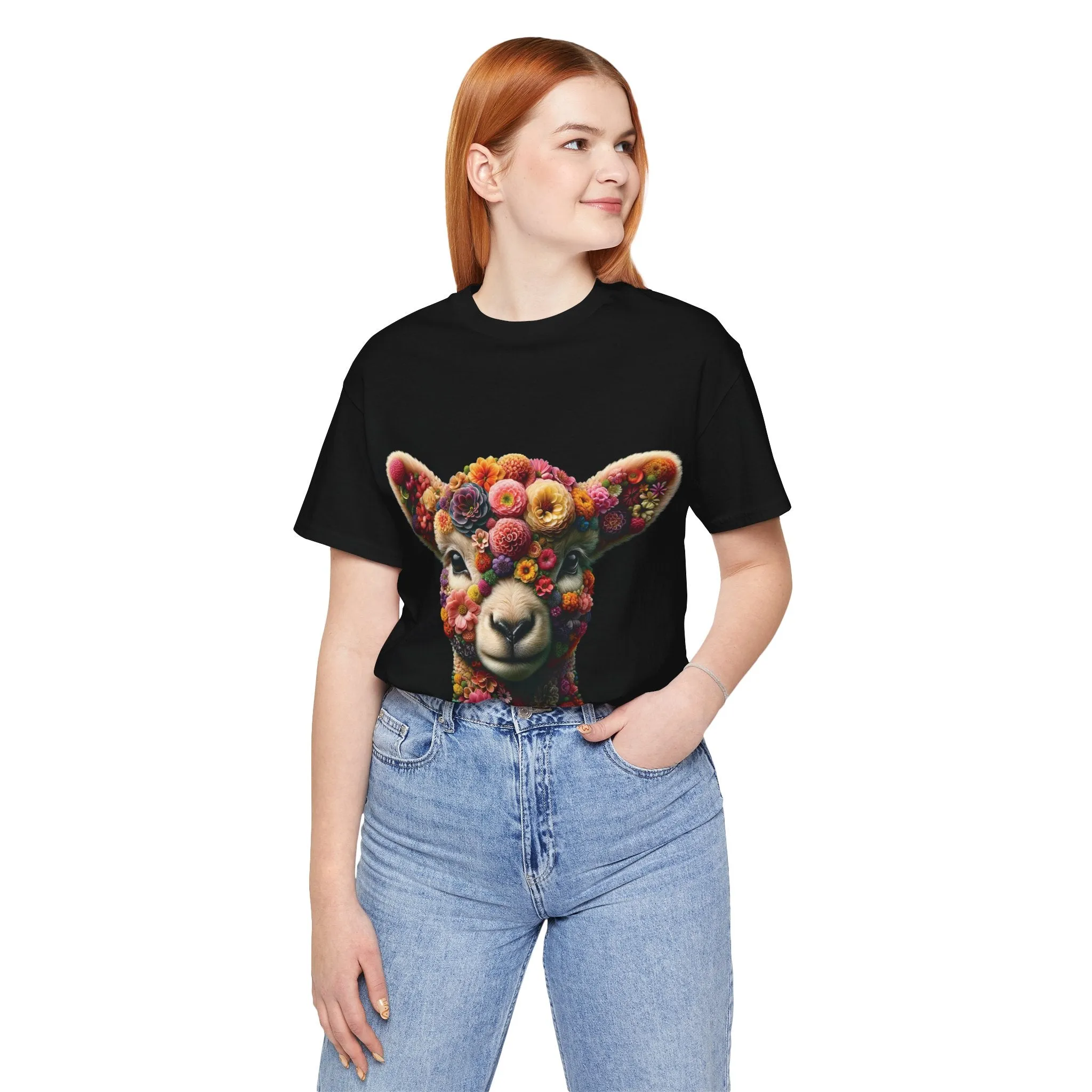 Floral Lamb T-shirt