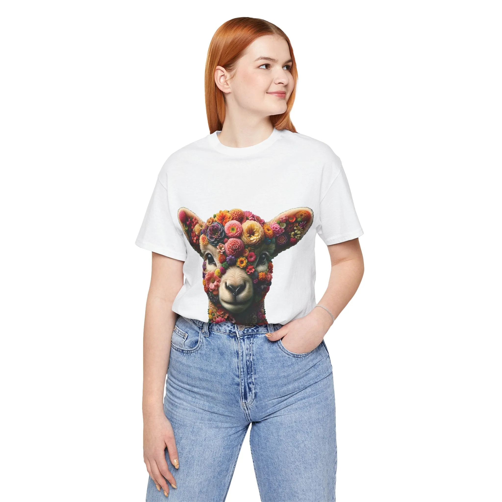 Floral Lamb T-shirt