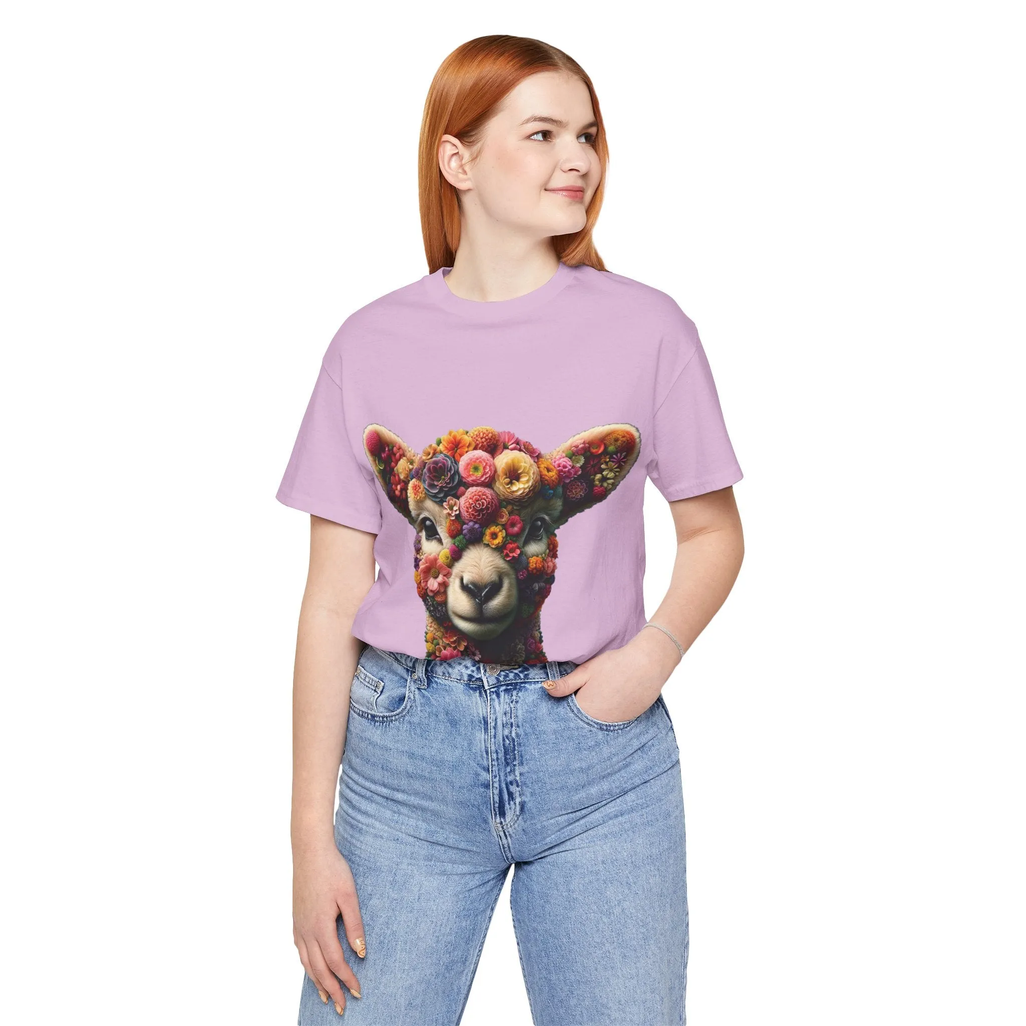 Floral Lamb T-shirt