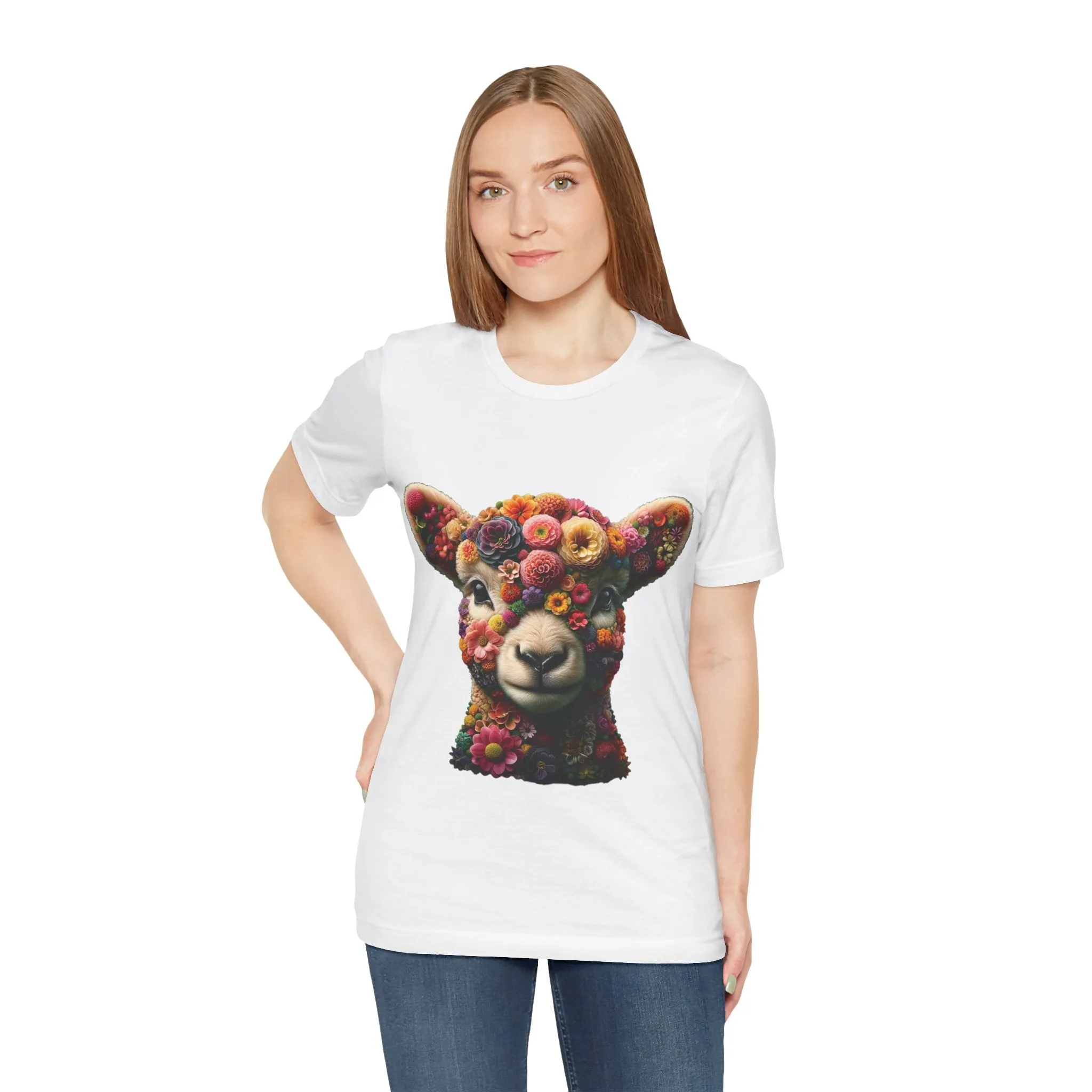 Floral Lamb T-shirt