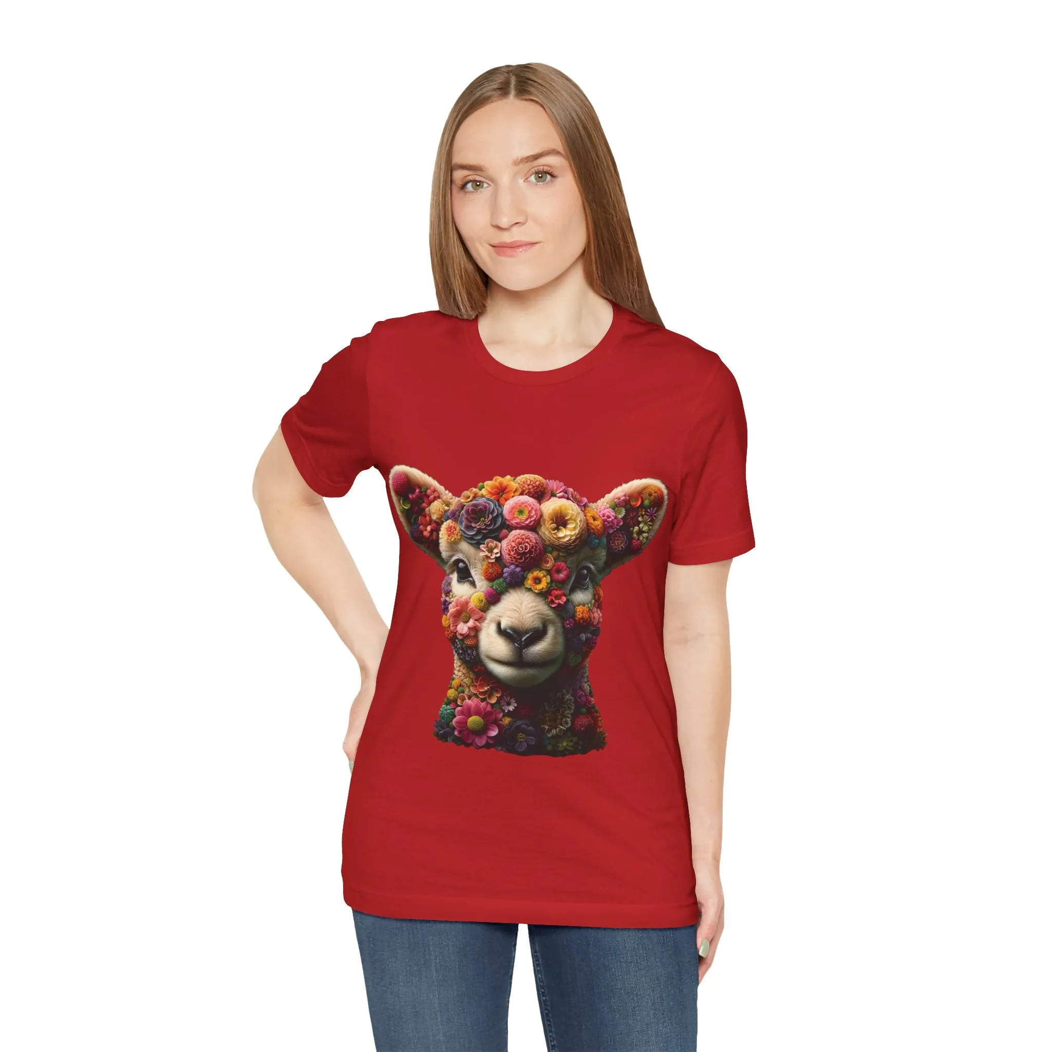 Floral Lamb T-shirt