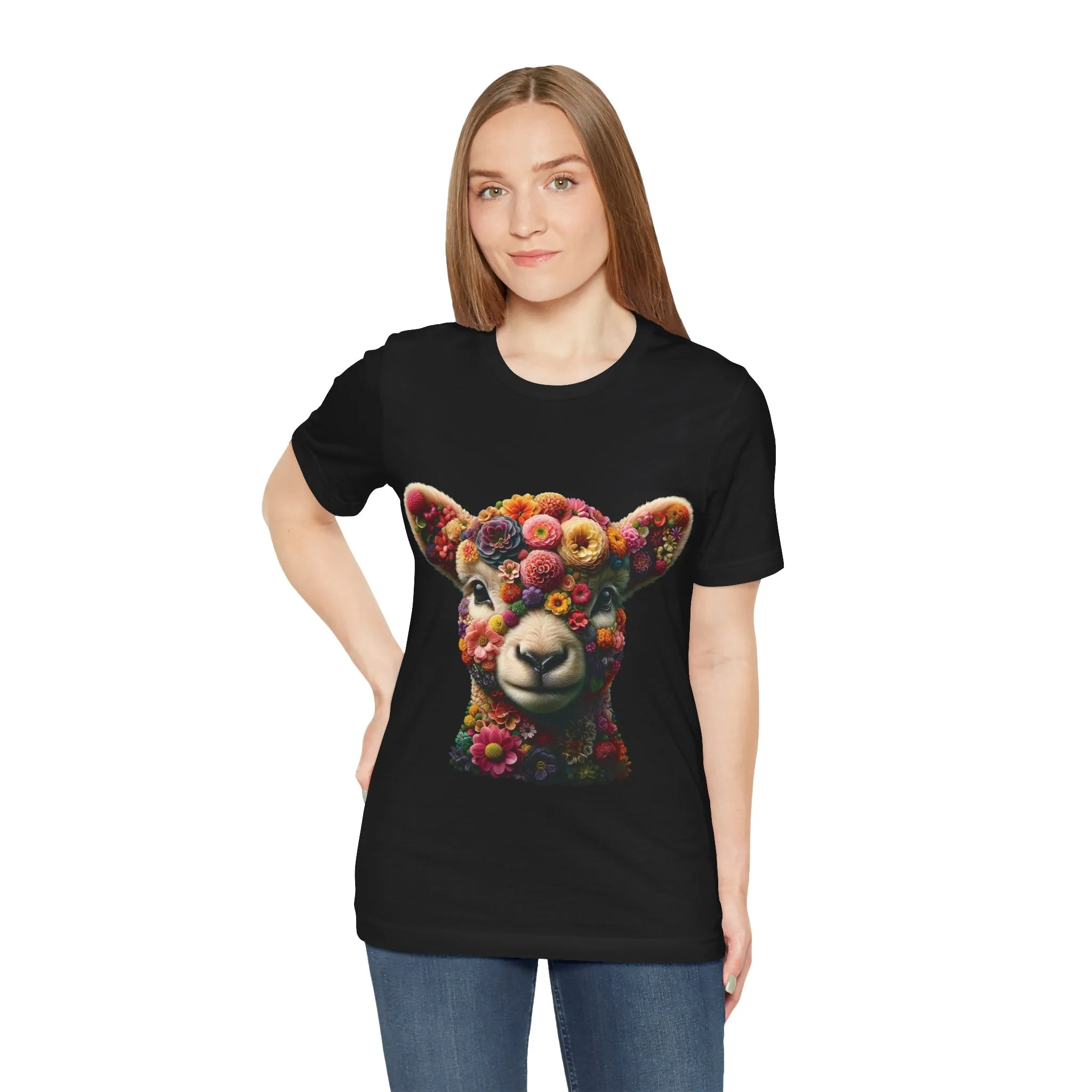 Floral Lamb T-shirt