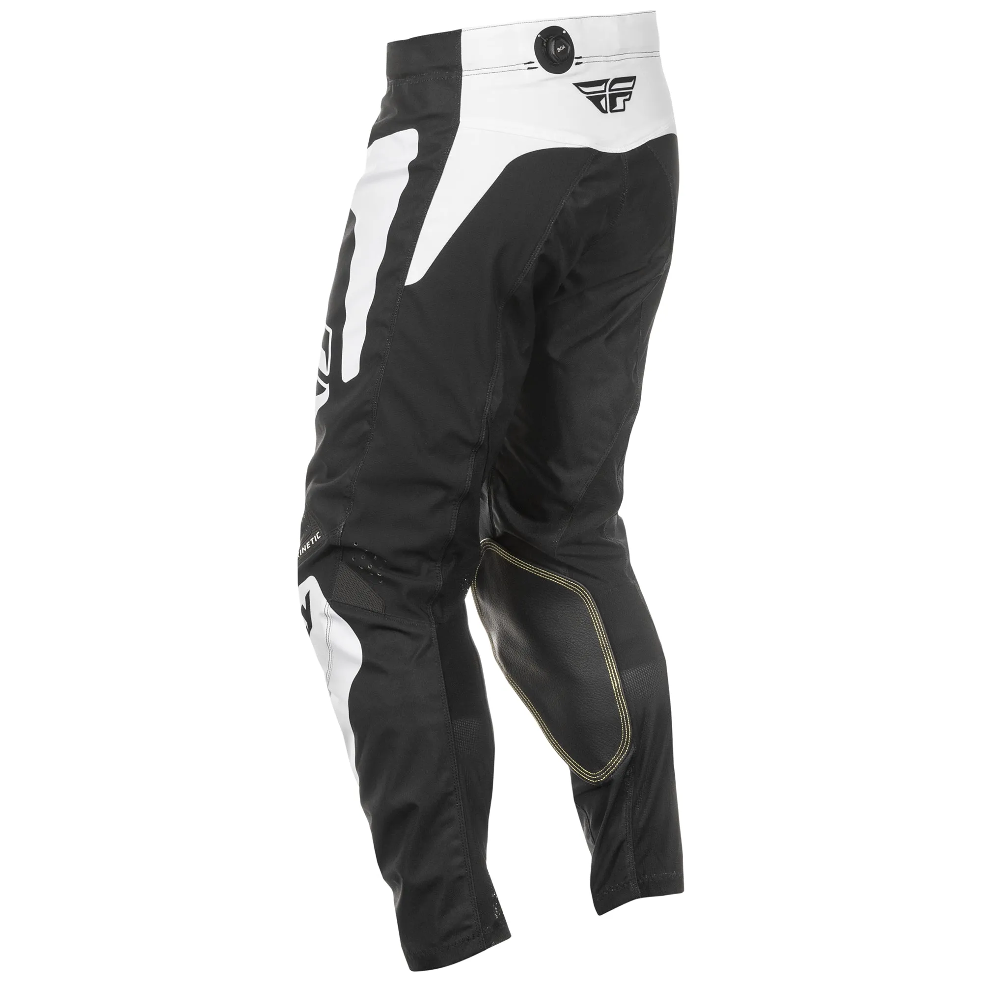 Fly Racing 2025 Kinetic Sym Pants Black White