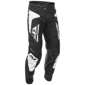 Fly Racing 2025 Kinetic Sym Pants Black White