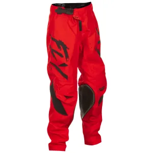 Fly Racing 2025 Youth Kinetic Stoke Pants Red Black