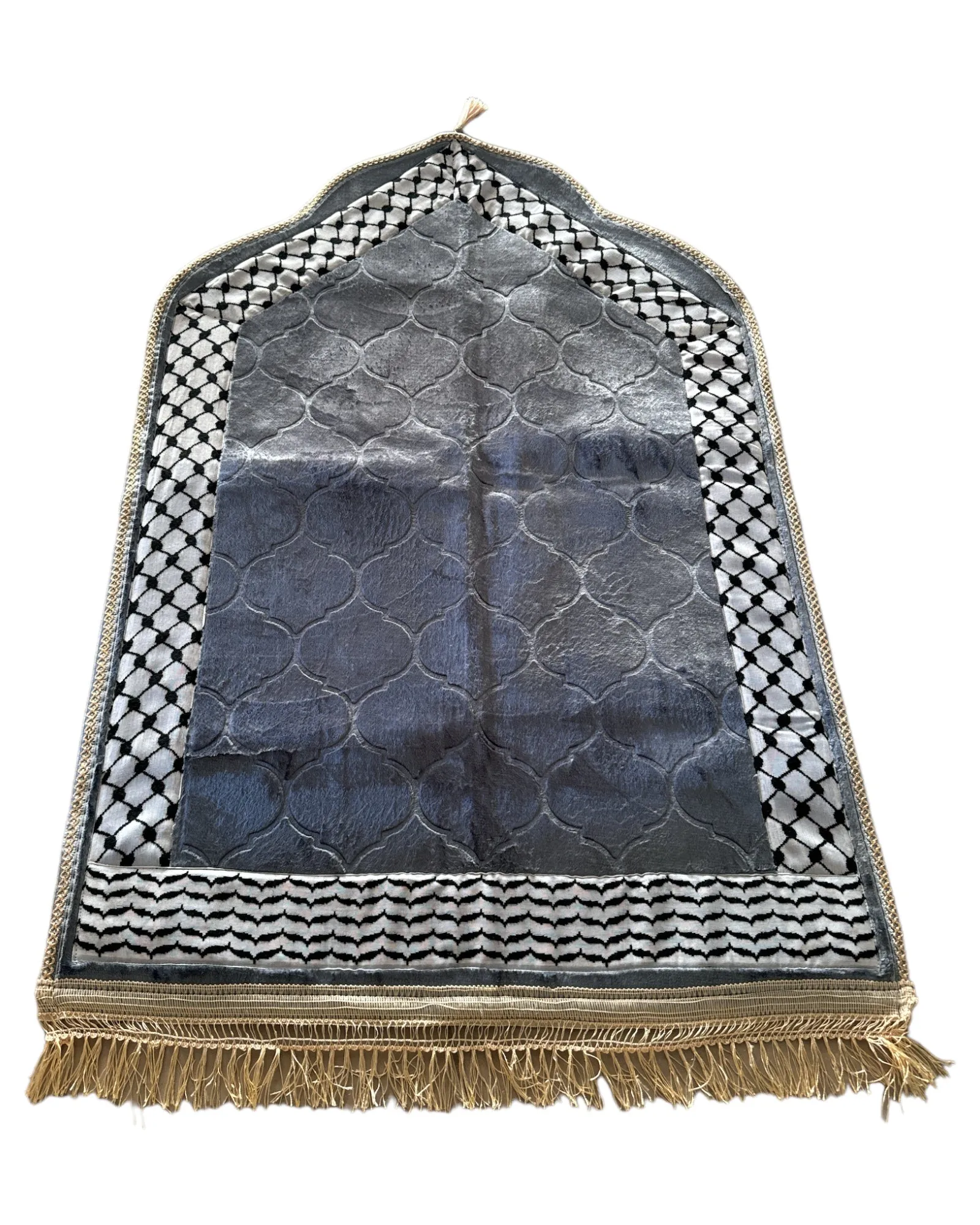 Heritage Elegance: Hand Made Bespoke Keffiyeh Prayer Mats