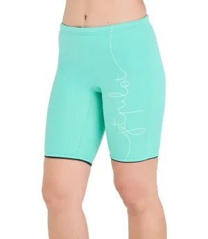 Jetpilot Pacer Ladies Neo Shorts 9" (2025) - Teal