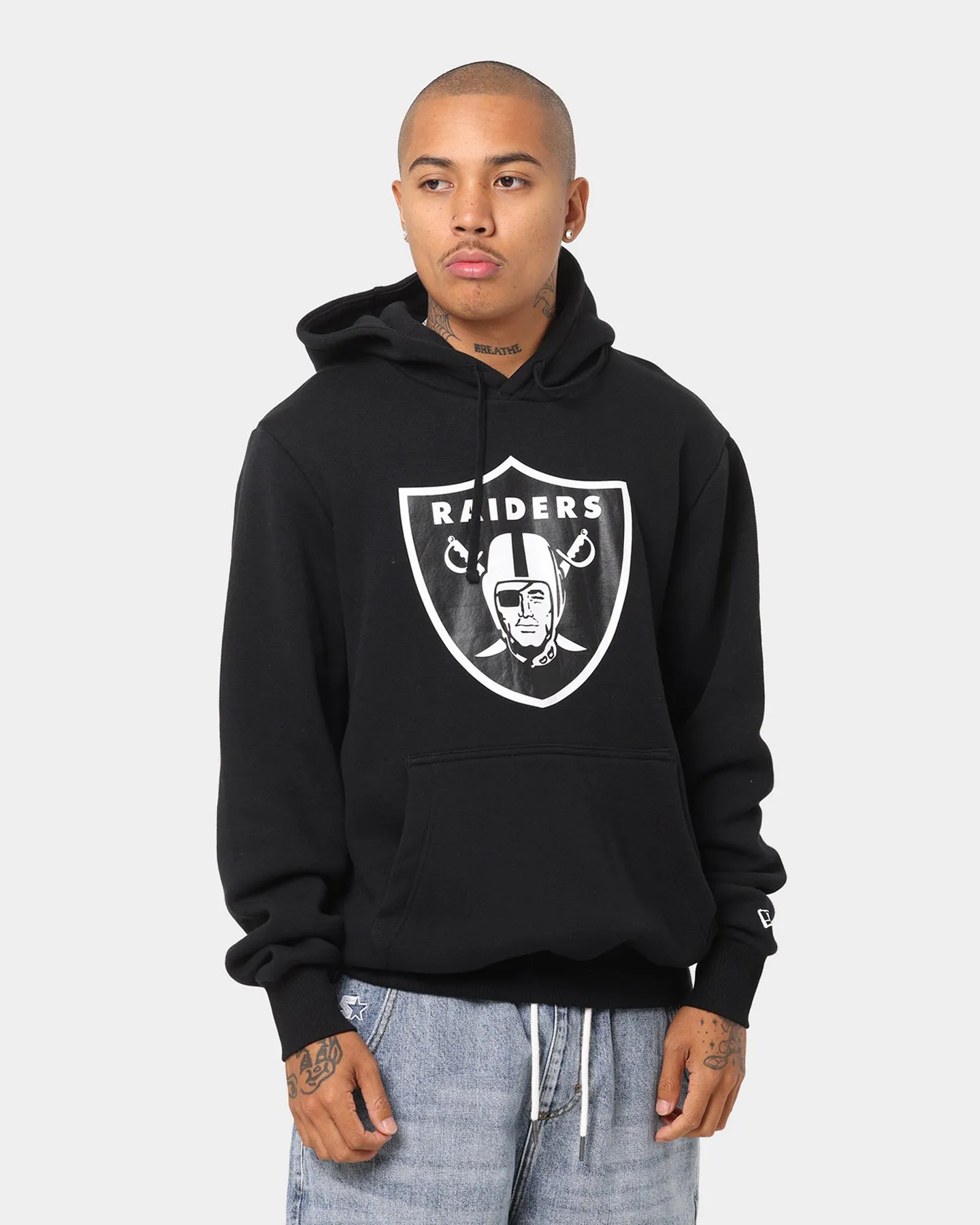 New Era Las Vegas Raiders Hoodie Black/White