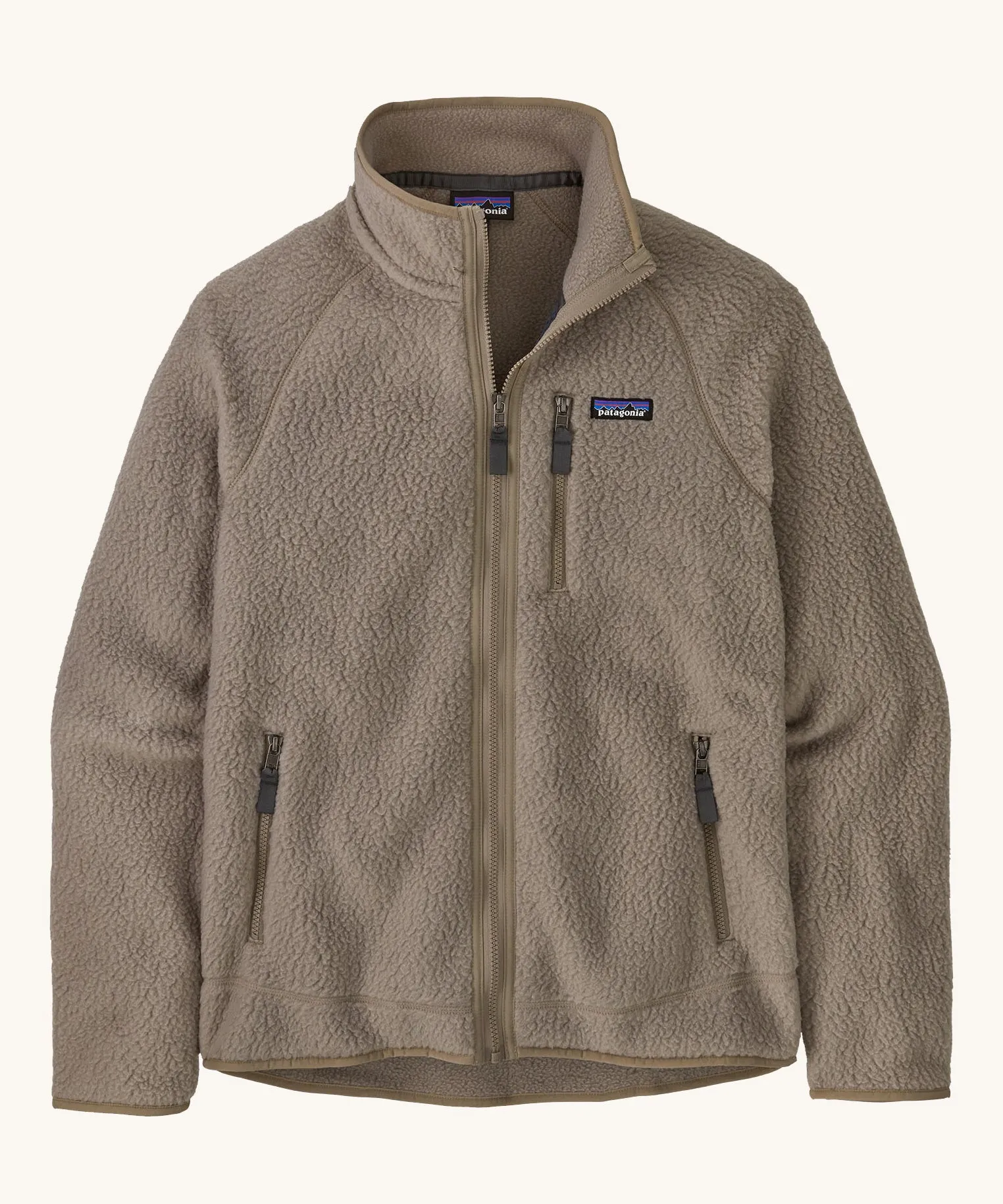 Patagonia Men's Retro Pile Fleece Jacket - Seabird Grey