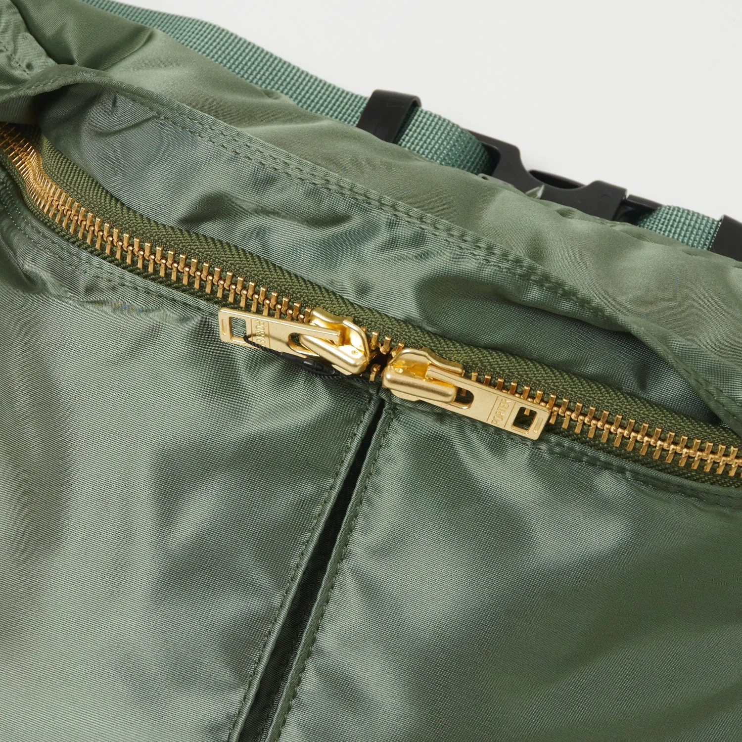 Porter-Yoshida & Co. Large Tanker Waist Bag - Sage Green