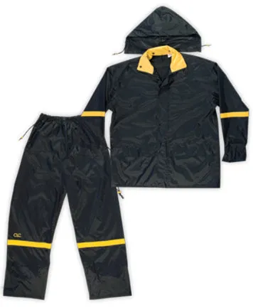 RAIN SUIT LARGE BK