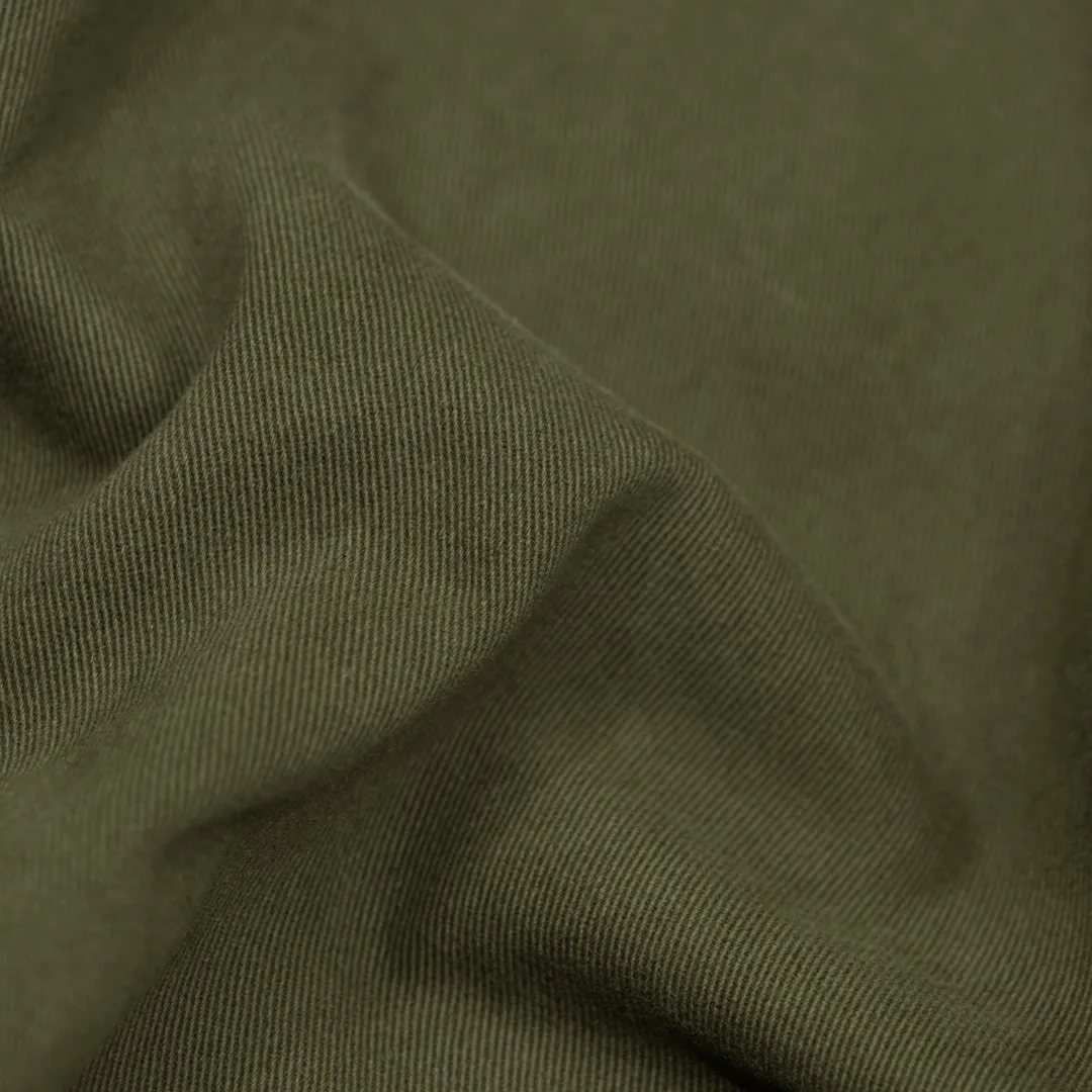 Remnant - 1.2m - Lived In Cotton Twill - Kelp