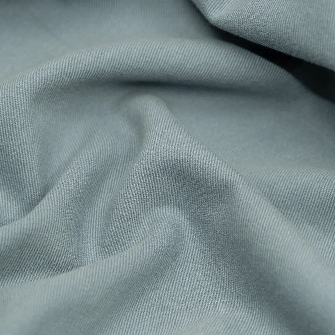 Remnant - 2.6m - Lived In Cotton Twill - Ocean Mist