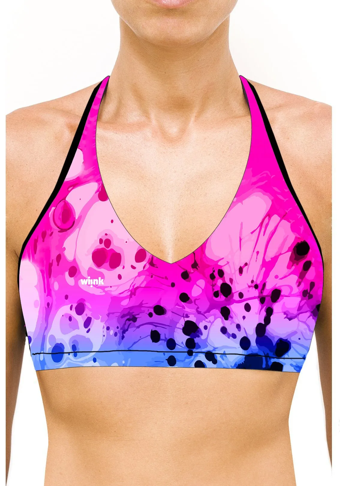 Reversible Top-Fitness Lava Pink