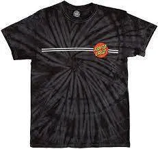 Santa Cruz Classic Dot Tee Spider BLK