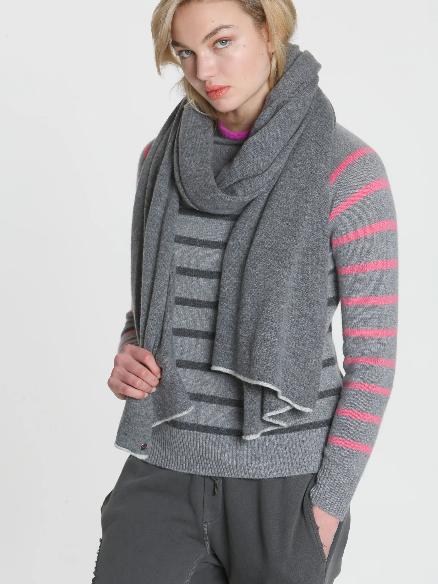 Ski Mock Neck - Grey