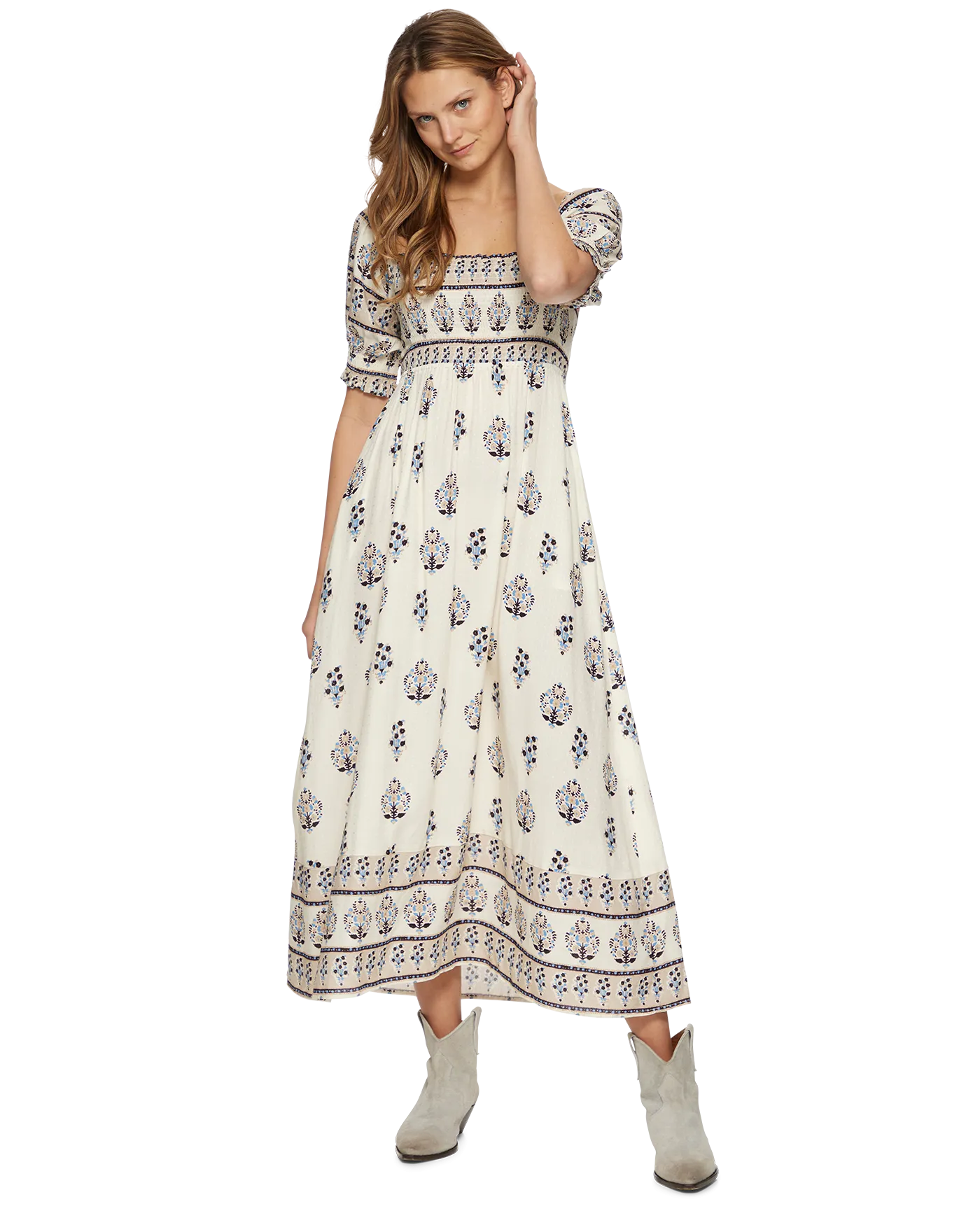 SUMMERTOWN MIDI DRESS