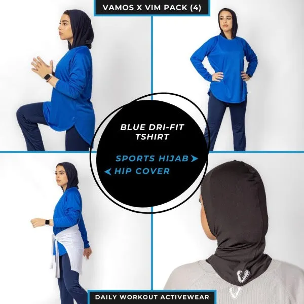 Vim Sportswear (3 piece) Hijabi Bundle Set 4 [WS]